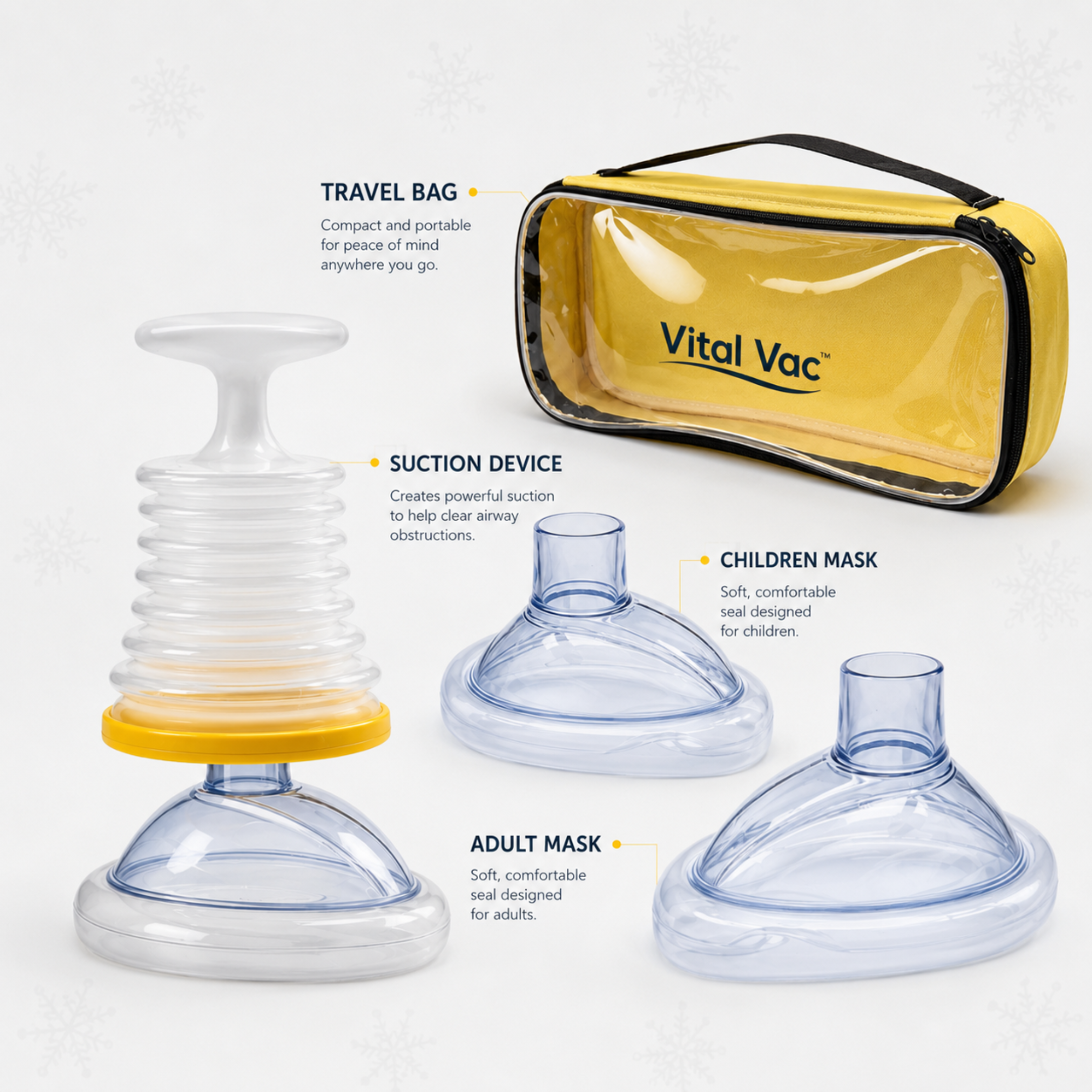 VitalVac® Choking Emergency Device